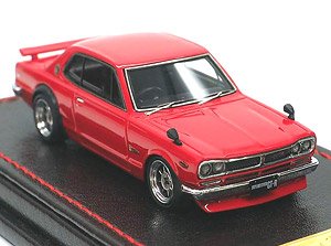 Nissan Skyline 2000 GT-R (KPGC10) Red (ミニカー)
