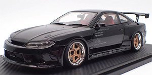 VERTEX S15 Silvia Black (ミニカー)