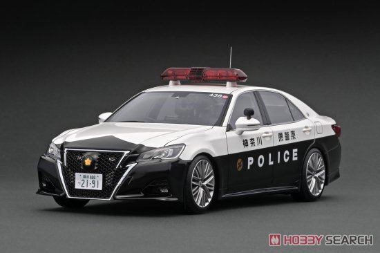 Toyota Crown (GRS214) 神奈川県警察交通機動隊車両 438号 (ミニカー) 商品画像1