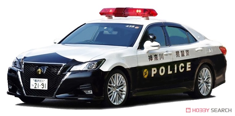 Toyota Crown (GRS214) 神奈川県警察交通機動隊車両 438号 (ミニカー) その他の画像1