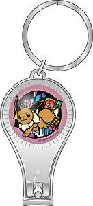 Pokemon Kirie Series Glass Nail Clipper Eevee (Anime Toy)