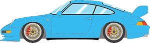 Porsche 911(993) Cup RSR 3.8 1996 Riviera Blue (Diecast Car)