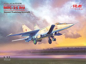 MiG-25 RU, Soviet Training Aircraft (Plastic model)