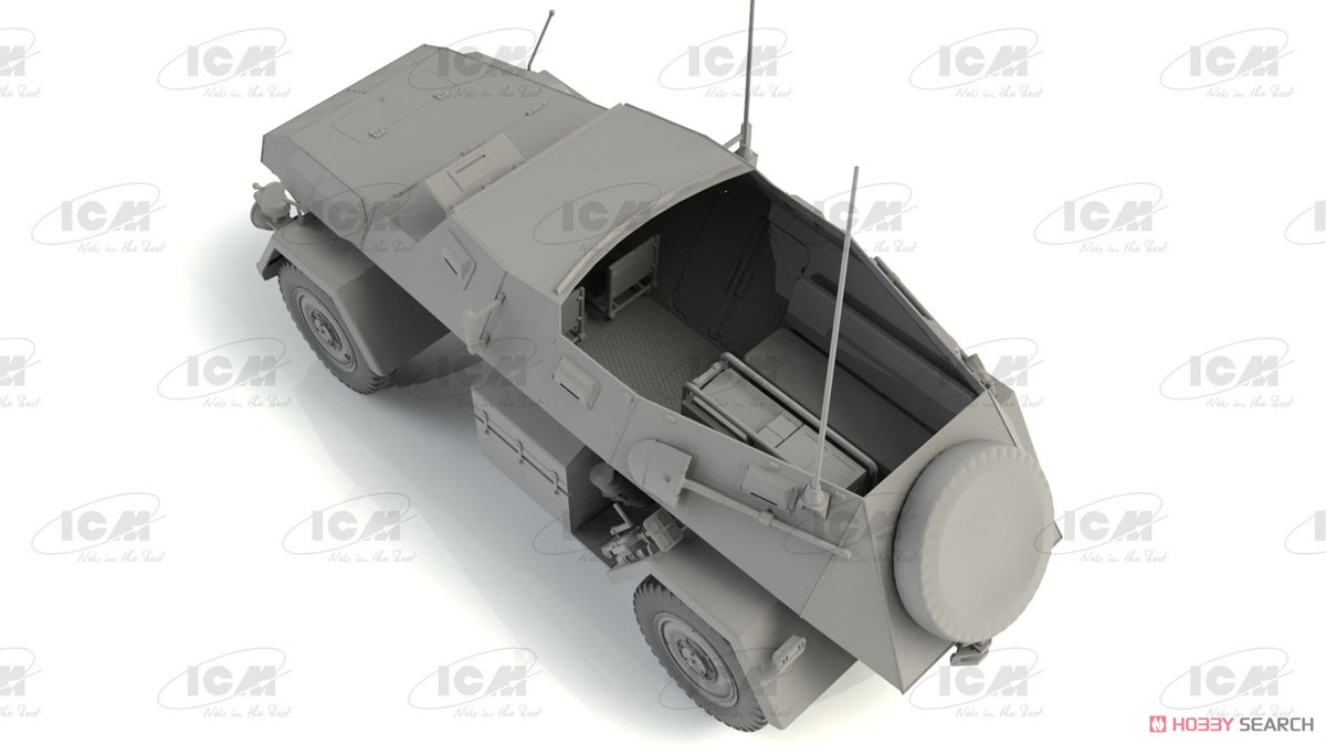 Sd.Kfz. 247 Ausf.B, German Command Armoured Vehicle (Plastic model) Other picture3