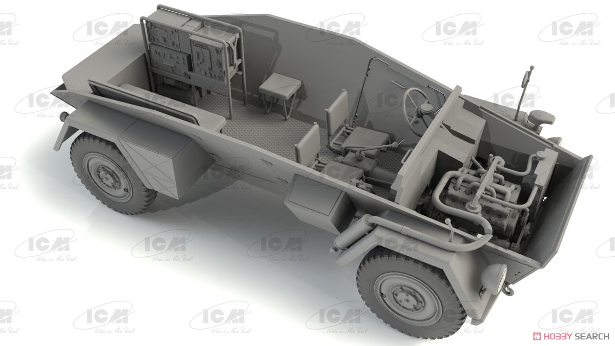 Sd.Kfz. 247 Ausf.B, German Command Armoured Vehicle (Plastic model) Other picture4