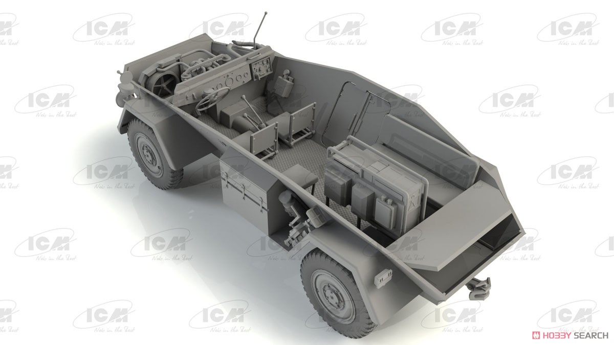 Sd.Kfz. 247 Ausf.B, German Command Armoured Vehicle (Plastic model) Other picture5