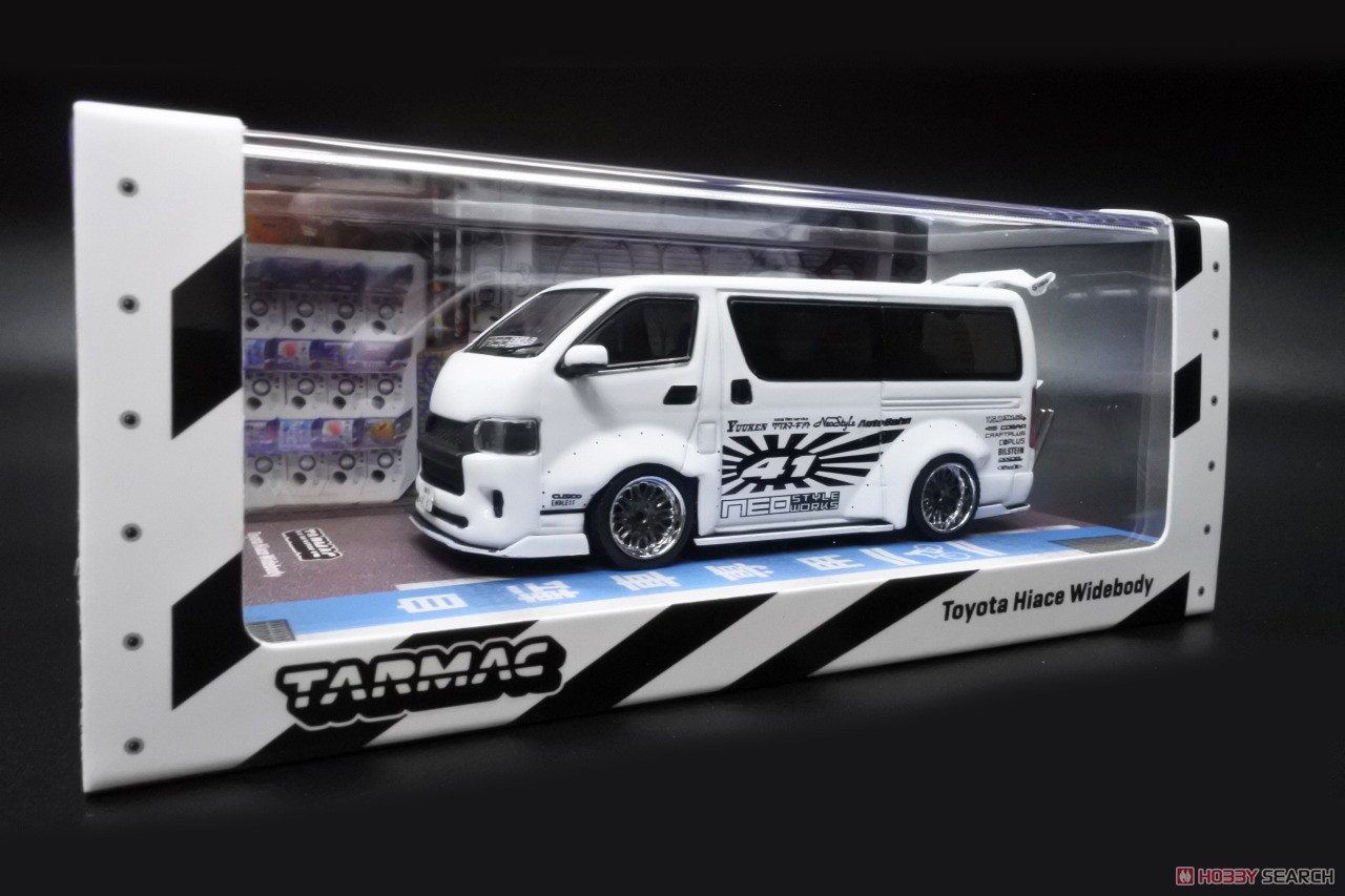 Toyota Hiace Widebody White (Diecast Car) Item picture2