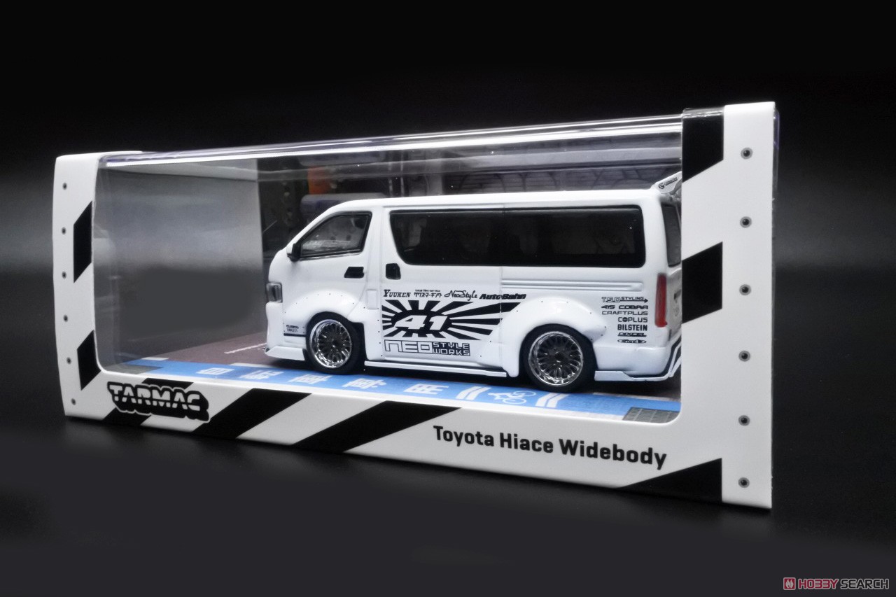 Toyota Hiace Widebody White (Diecast Car) Item picture3