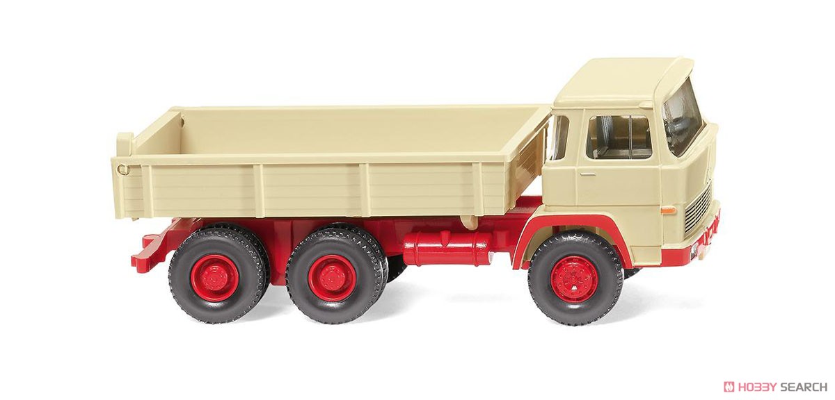 (HO) マギルス フラットベッド ダンプトラック ライトアイボリー (鉄道模型) 商品画像1