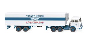 (HO) メルセデス・ベンツ 冷蔵セミトレーラー `Transthermos` (鉄道模型)