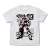 Mobile Suit Gundam UC Beast of Possibility Unicorn Gundam T-Shirt White S (Anime Toy) Item picture1
