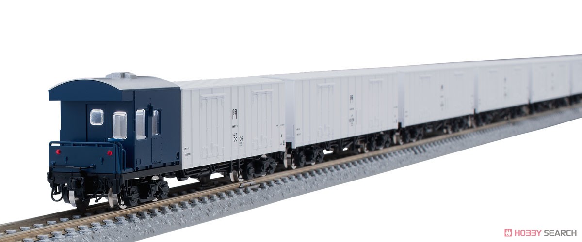 国鉄 レサ10000系 貨車 (とびうお・ぎんりん) 基本セット (基本・8両セット) (鉄道模型) 商品画像14