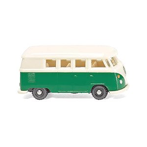 (N) VW T1 Bus グリーン/ホワイト (鉄道模型)