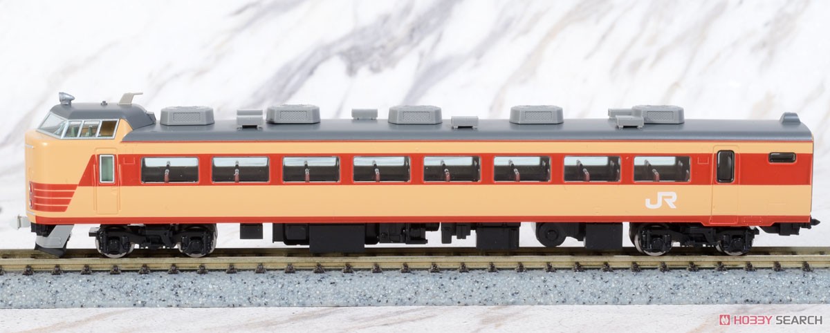 JR 485系 特急電車 (京都総合運転所・白鳥) 基本セットB (基本・5両セット) (鉄道模型) 商品画像2