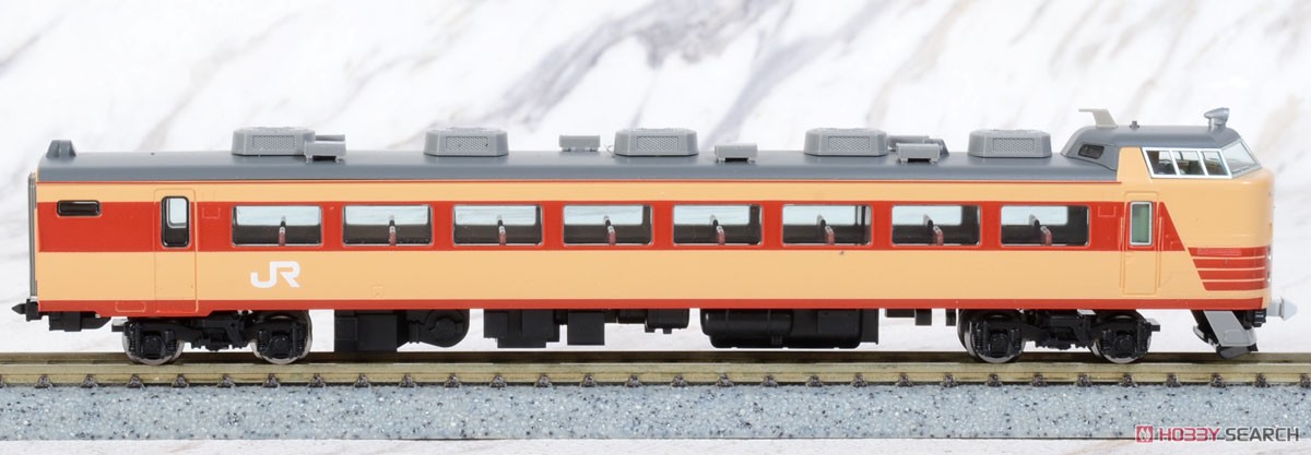 JR 485系 特急電車 (京都総合運転所・白鳥) 基本セットB (基本・5両セット) (鉄道模型) 商品画像8