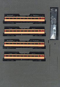 J.R. Limited Express Series 485 (Kyoto Rail Yard `Hakucho`) Additional Set (Add-On 4-Car Set) (Model Train)