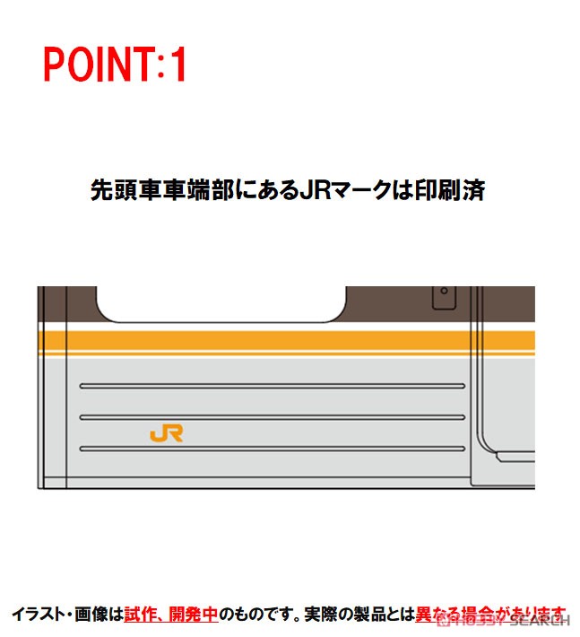 JR 373系 特急電車セット (6両セット) (鉄道模型) その他の画像2