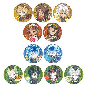 Disney: Twisted-Wonderland Trading Can Badge Chara Peko Vol.2 (Set of 11) (Anime Toy)