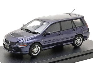 MITSUBISHI LANCER Evolution WAGON GT-A (2005) ディープブルーマイカ (ミニカー)