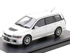 MITSUBISHI LANCER Evolution WAGON GT-A (2005) ホワイトパール (ミニカー)