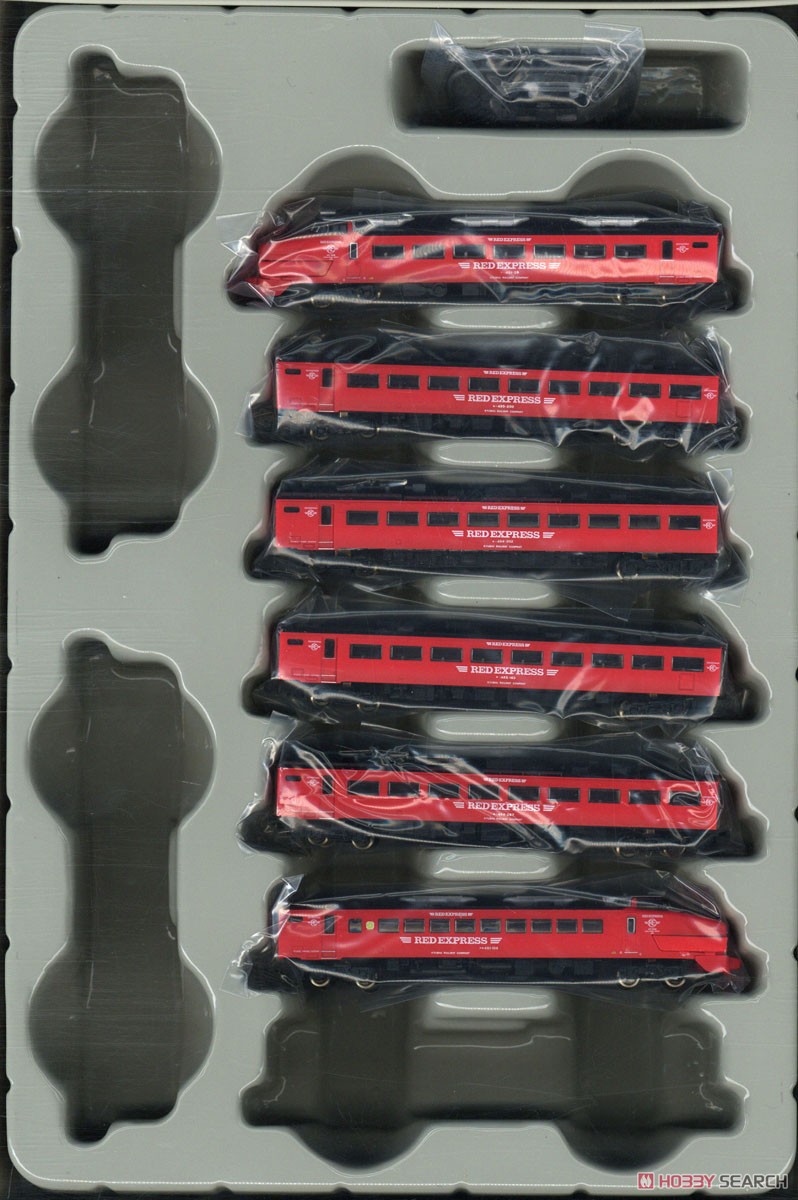 (Z) 485系特急形電車 初期型 「にちりん」 レッドエクスプレスタイプ 6輌セット (6両セット) (鉄道模型) 商品画像1