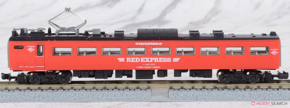(Z) 485系特急形電車 初期型 「にちりん」 レッドエクスプレスタイプ 6輌セット (6両セット) (鉄道模型) 商品画像8