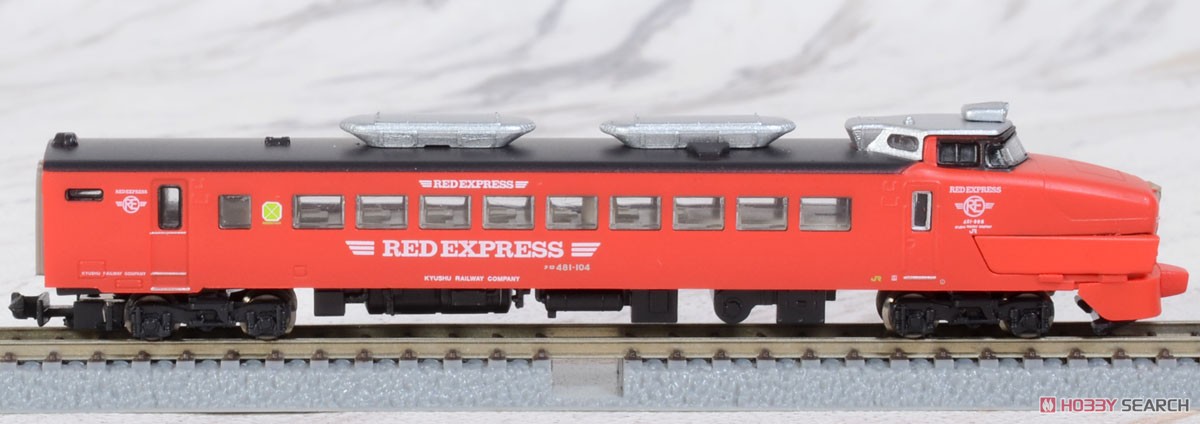 (Z) 485系特急形電車 初期型 「にちりん」 レッドエクスプレスタイプ 6輌セット (6両セット) (鉄道模型) 商品画像9