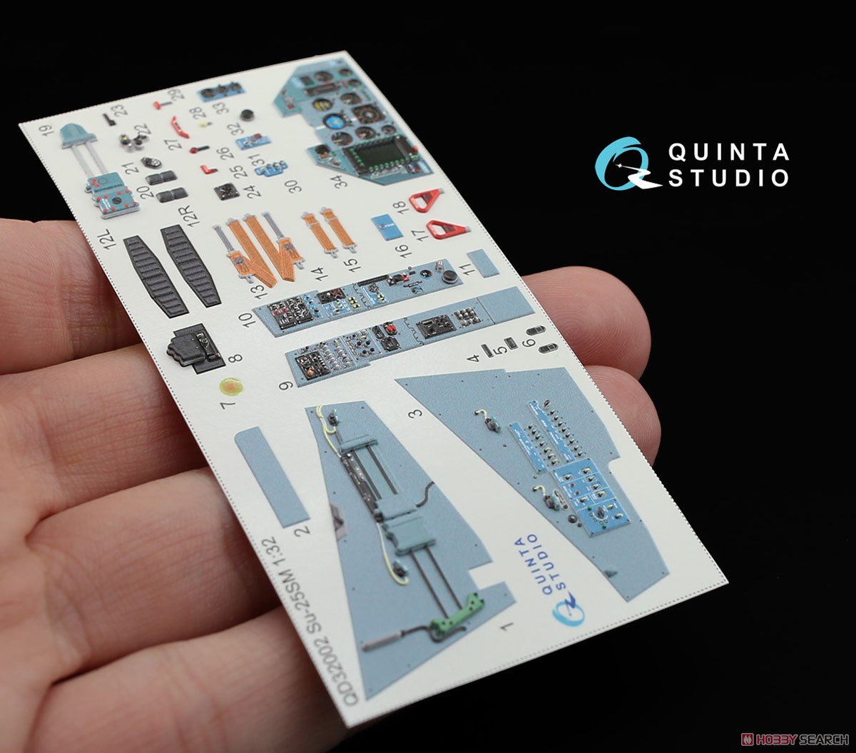 Su-25SM 3D-Printed & Coloured Interior on Decal Paper (for Trumpeter Kit) (Plastic model) その他の画像2