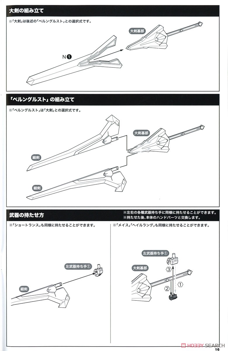 NSG-Z0/K ドゥルガーII：RE2 (プラモデル) 設計図12