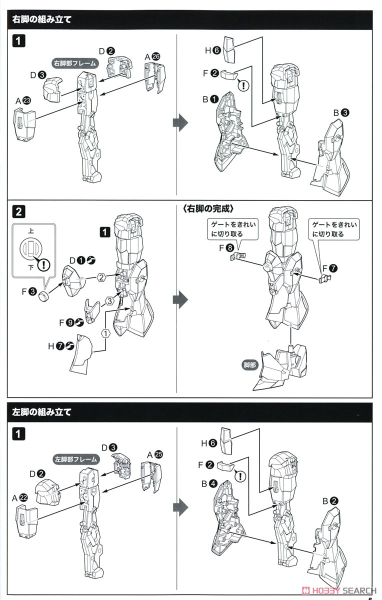NSG-Z0/K ドゥルガーII：RE2 (プラモデル) 設計図4