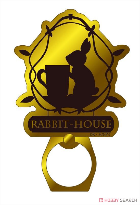 Is the Order a Rabbit? Bloom Smartphone Ring Rabbit House (Anime Toy) Item picture1
