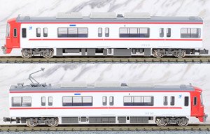 名鉄 3100系 1次車 (新塗装・3110編成) 増結2輛編成セット (動力無し) (増結・2両セット) (塗装済み完成品) (鉄道模型)