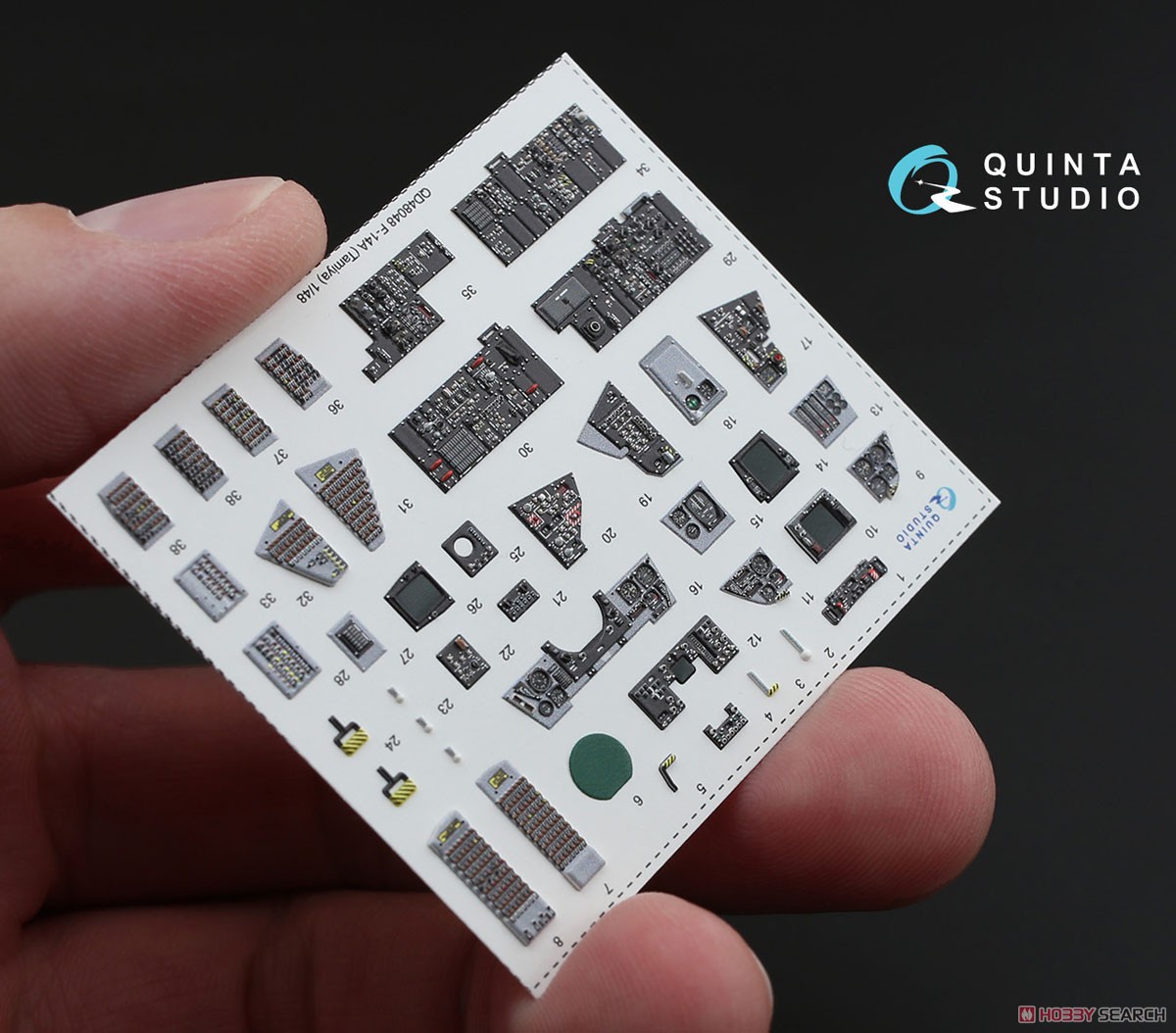 F-14A 内装3Dデカール (タミヤ用) (プラモデル) その他の画像1