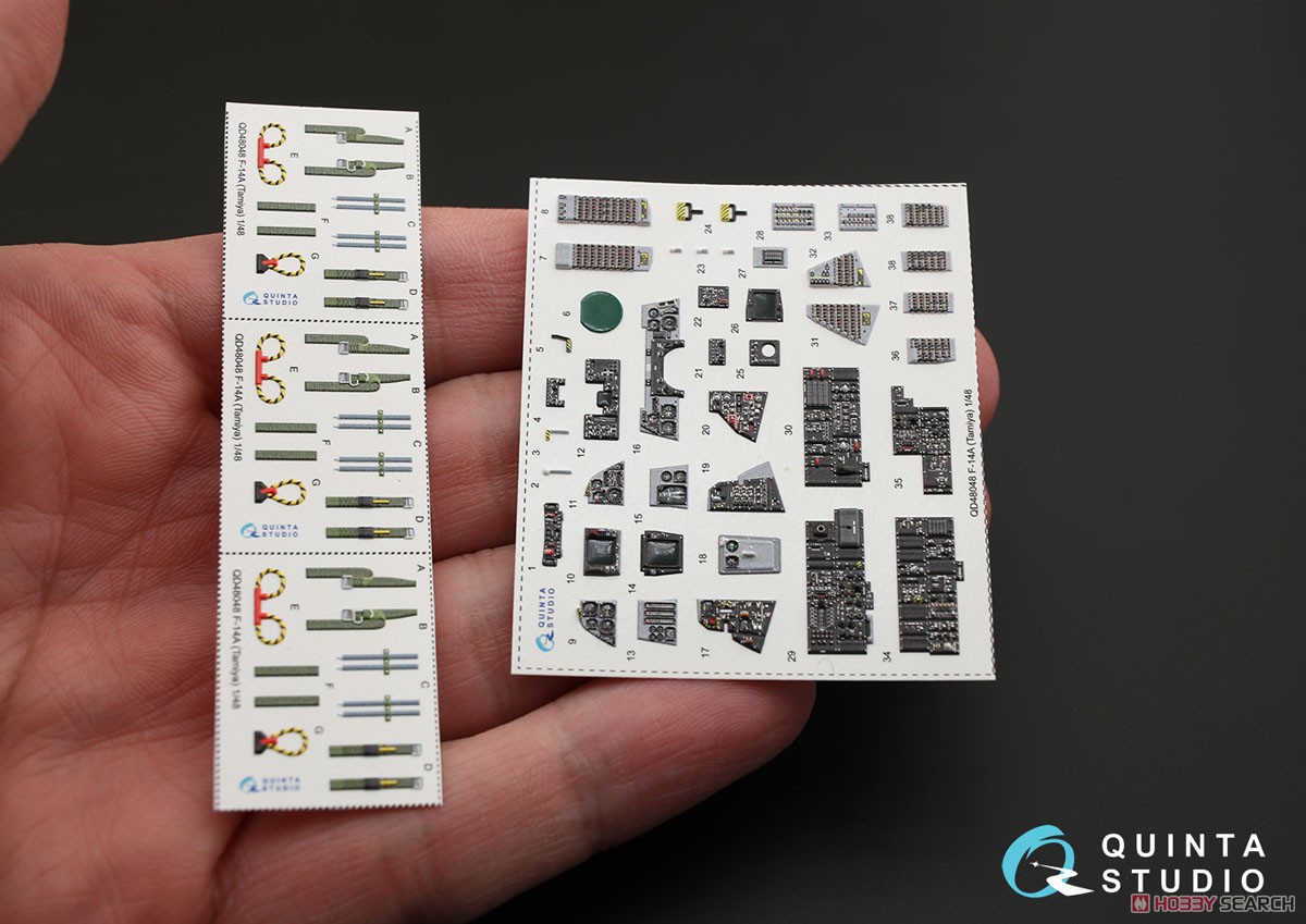 F-14A 内装3Dデカール (タミヤ用) (プラモデル) その他の画像6