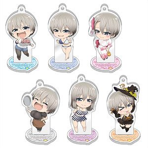 Uzaki-chan Wants to Hang Out! Trading Acrylic Stand Key Ring (Set of 6) (Anime Toy)
