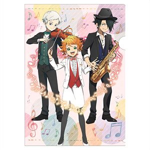 The Promised Neverland Jazz Art A4 Clear File Assembly (Anime Toy)