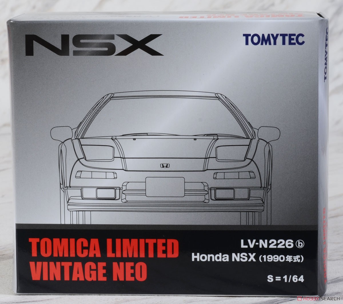 TLV-N226b ホンダ NSX (銀) (ミニカー) パッケージ1
