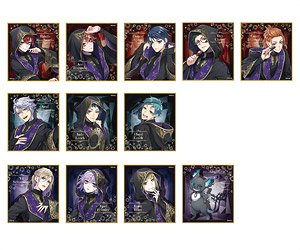 Disney: Twisted-Wonderland Visual Colored Paper Collection Vol.3 (Set of 12) (Anime Toy)