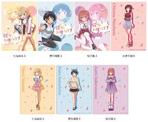 Rent-A-Girlfriend B5 Pencil Board (Set of 8) (Anime Toy)