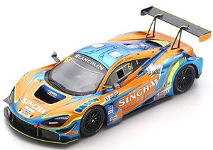 McLaren 720S GT3 No.61 ABSSA Motorsport Blancpain GT World Challenge Asia 2019 P.Bhirombhakdi - K.Sawa (Diecast Car)
