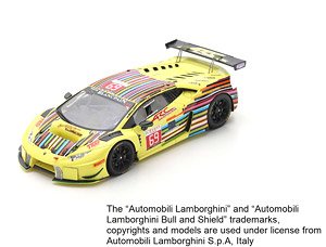 Lamborghini Huracan GT3 No.69 ARC Bratislava 24H Spa 2016 M.Konopka - A.Lewandowski - T.Myszkowski - Z.Mikulasko (Diecast Car)