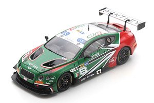 Bentley Continental GT3 No.8 Petri Corse Motorsport Italian GT 2018 N.Larini - A.Caffi (ミニカー)