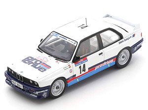 BMW E30 No.14 Tour de Corse Rally de France 1987 George Biar - Marc Duez (ミニカー)
