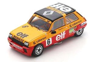 Renault 5 Alpine Turbo No.6 1984 Jean Ragnotti (ミニカー)