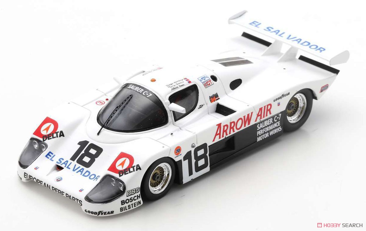 Sauber C7 No.18 24H Daytona 1984 `Fomfor` - A.Naon - D.Montoya - G.Valiente (ミニカー) 商品画像1