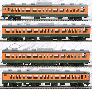 1/80(HO) J.N.R. Suburban Train Series113-2000 (Shonan Color) Standard Set B (Basic 4-Car Set) (Model Train)