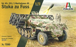 WW.II ドイツ軍 Sd.Kfz.251/1 ヴルフラーメン40装備型 (プラモデル)