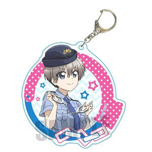 A Little Big Acrylic Key Ring Uzaki-chan Wants to Hang Out! Hana Uzaki (Police A) (Anime Toy)