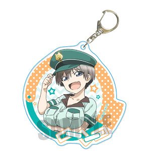 A Little Big Acrylic Key Ring Uzaki-chan Wants to Hang Out! Hana Uzaki (Police B) (Anime Toy)