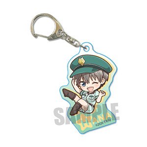 Acrylic Key Ring Uzaki-chan Wants to Hang Out! Hana Uzaki (Police B) (Anime Toy)